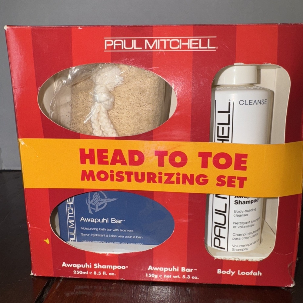 Vintage Paul Mitchell Head To Toe Holiday Set